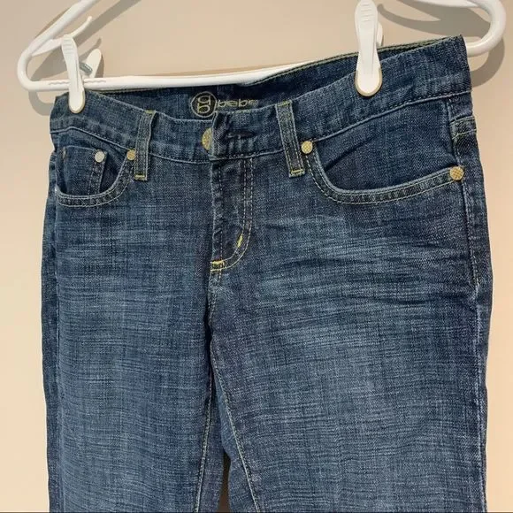 Bebe Jeans Size 27 - Picture 2 of 9
